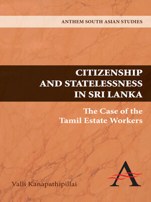 cover image of Citizenship and Statelessness in Sri Lanka